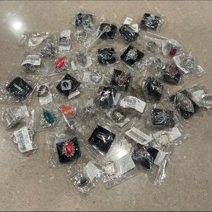 Lot 44 mix paparazzi rings